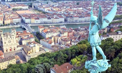 Les magasins de la ville de Lyon