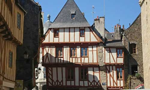 Les magasins de la ville de Vannes