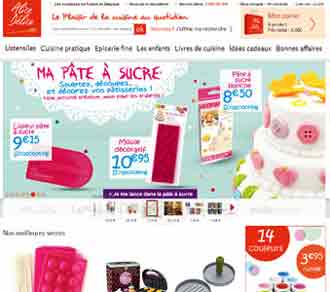 entrer dans le site Alice Dlice.com