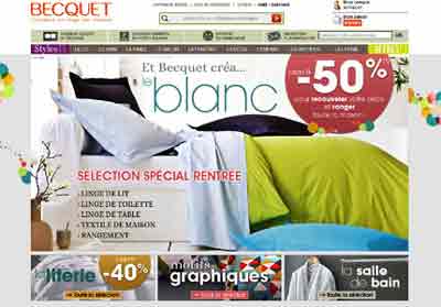 entrer dans le site Becquet.fr