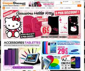 entrer dans le site Coquediscount.com