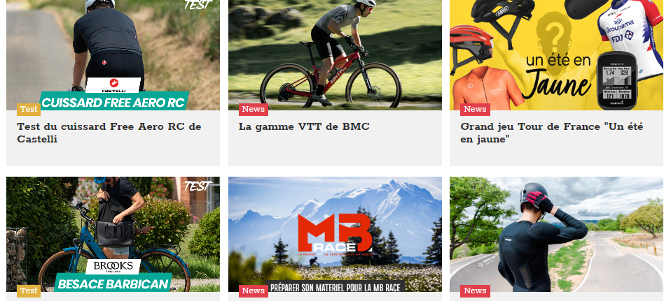 entrez dans le site Culture vlo