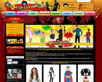 entrer dans le site Dguisement.fr