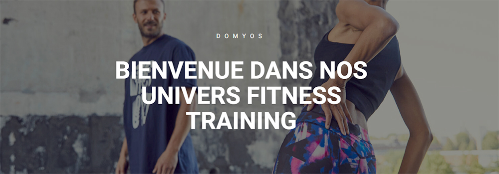 entrez dans le site Domyos