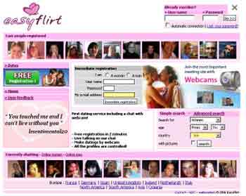entrer dans le site Easy flirt.com