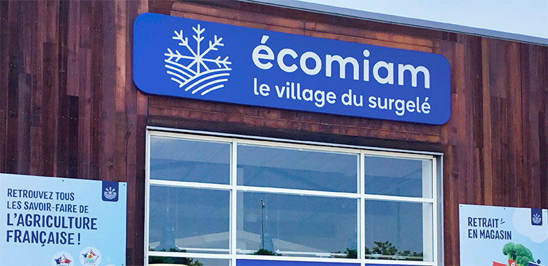 entrer dans le site de surgels Ecomiam