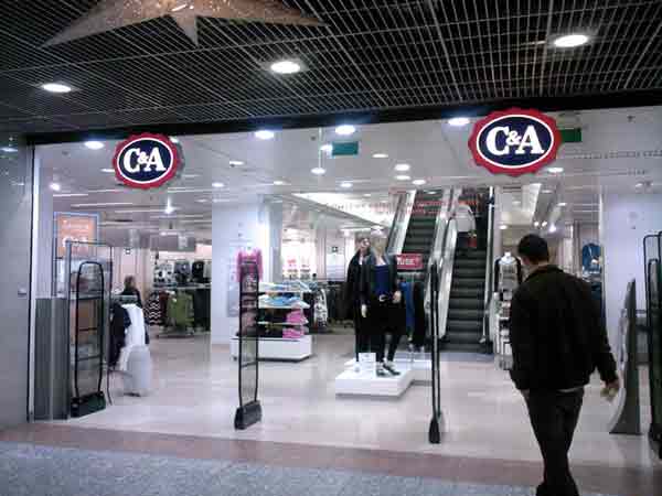 Les magasins C&A de Brest