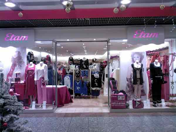 le magasin Etam Lingerie de Brest