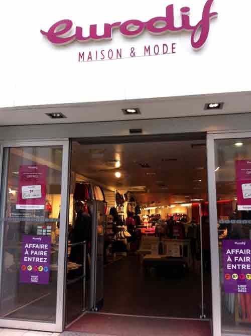 le magasin eurodif de Brest