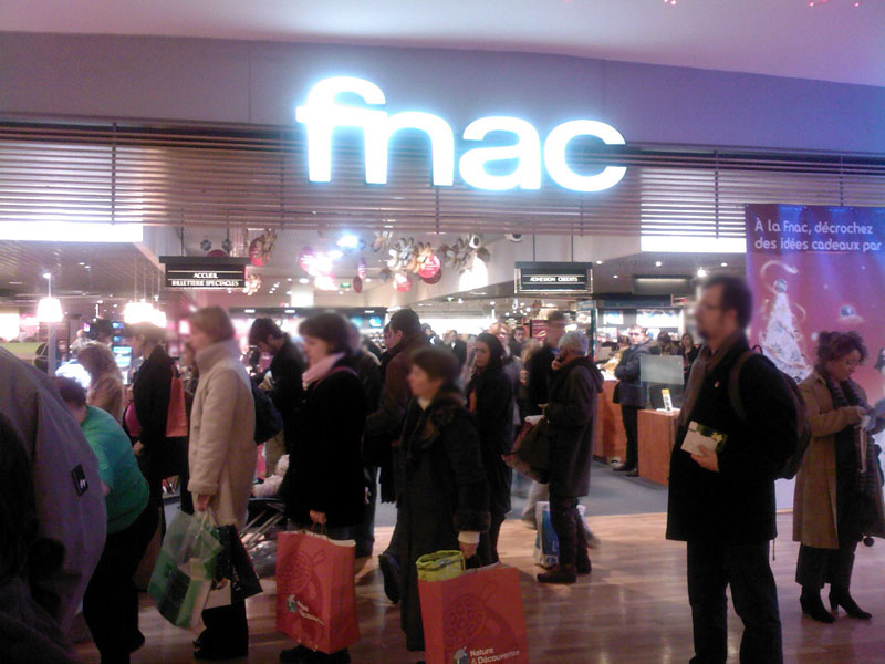 Le magasin Fnac de Brest