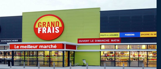 entrer dans le site Grand Frais