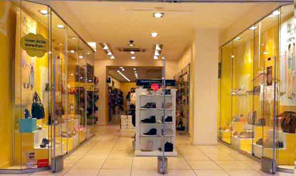 Les magasins de chaussures