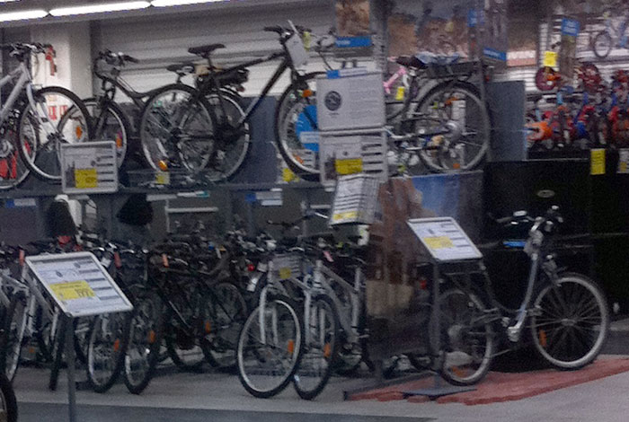 les magasins de sports