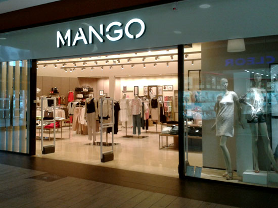 Les magasins et promos Mango