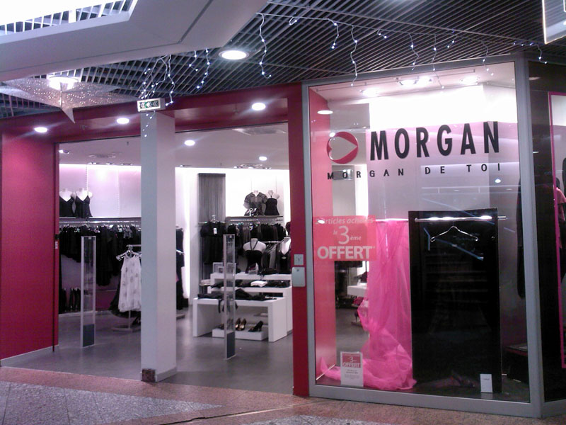 Les magasins et promos Morgan