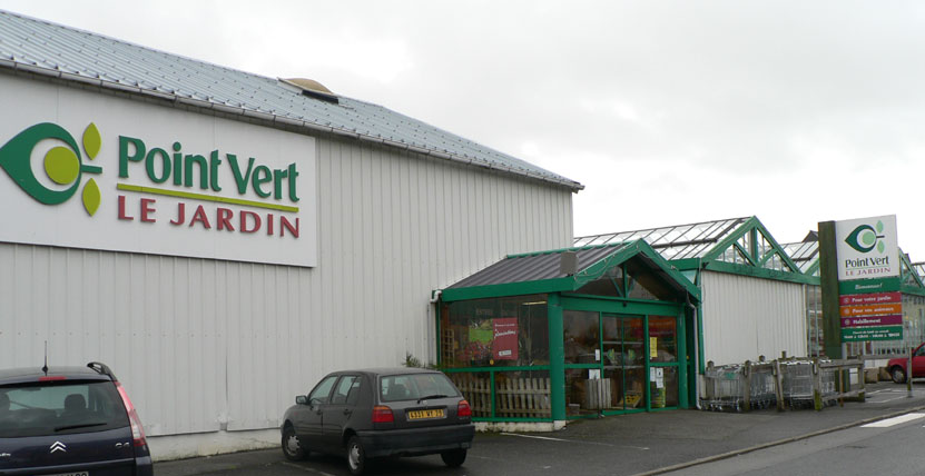 Magasin Point Vert, centre ville de Crozon