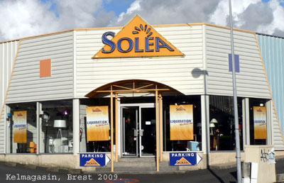 Le magasin Soléa de Brest