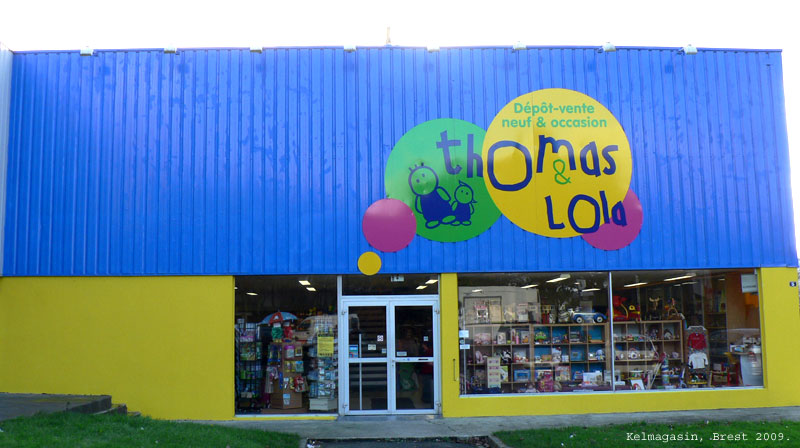 Le magasin Thomas et Lola de Brest