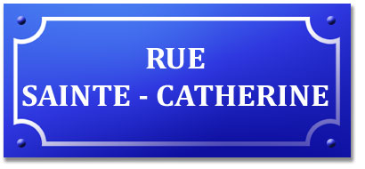 la rue Sainte Catherine de Bordeaux