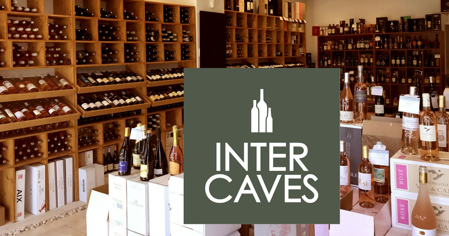 les magasins de vins et spiritueux Inter Caves