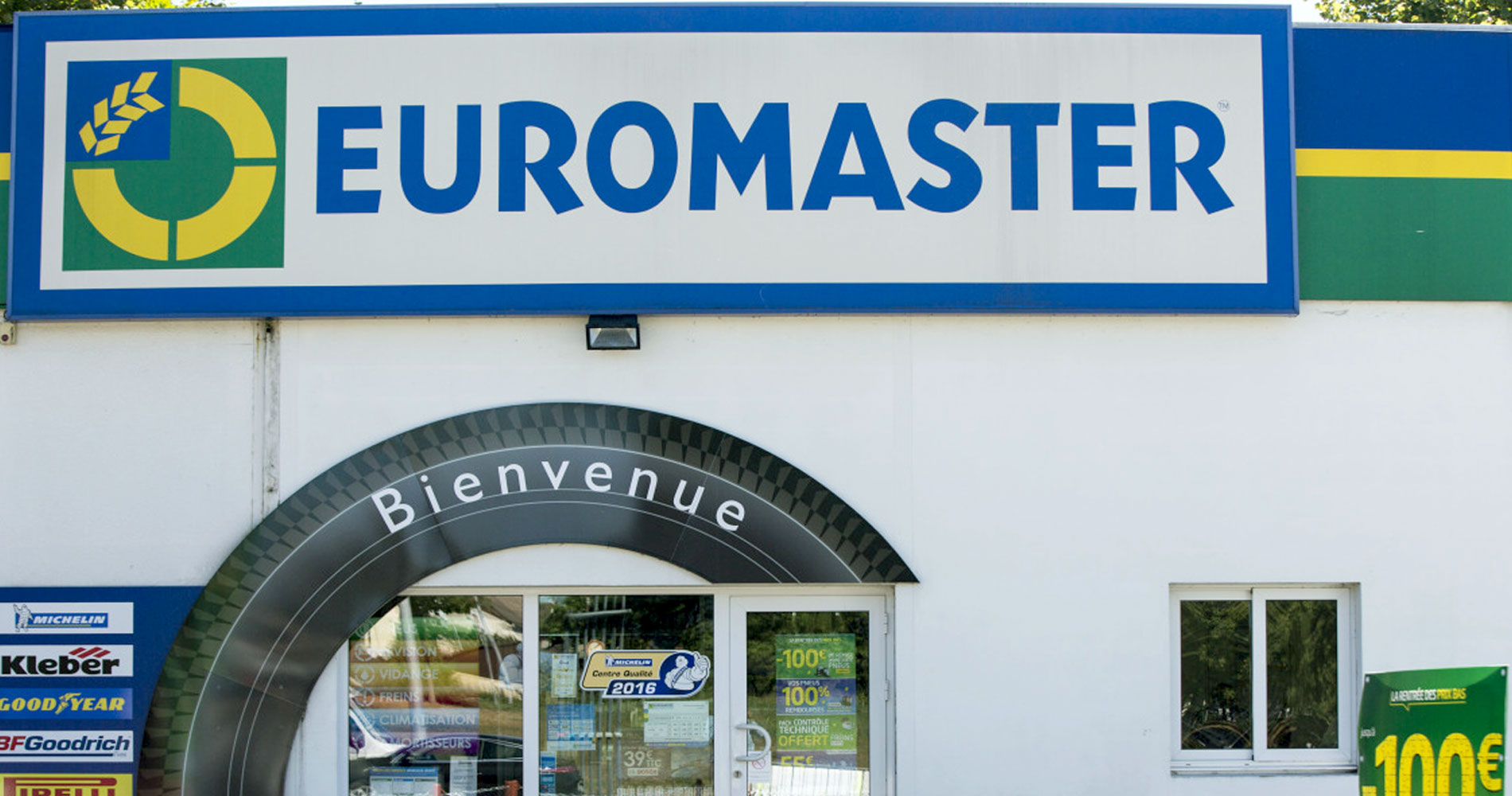 voir les centres de services automobiles Euromaster