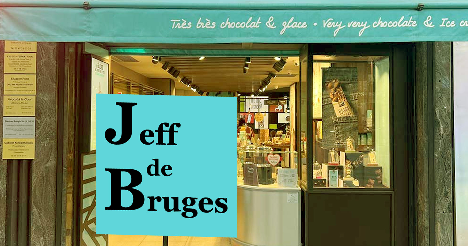 Dcouvrir le chocolatier Jeff de Bruges