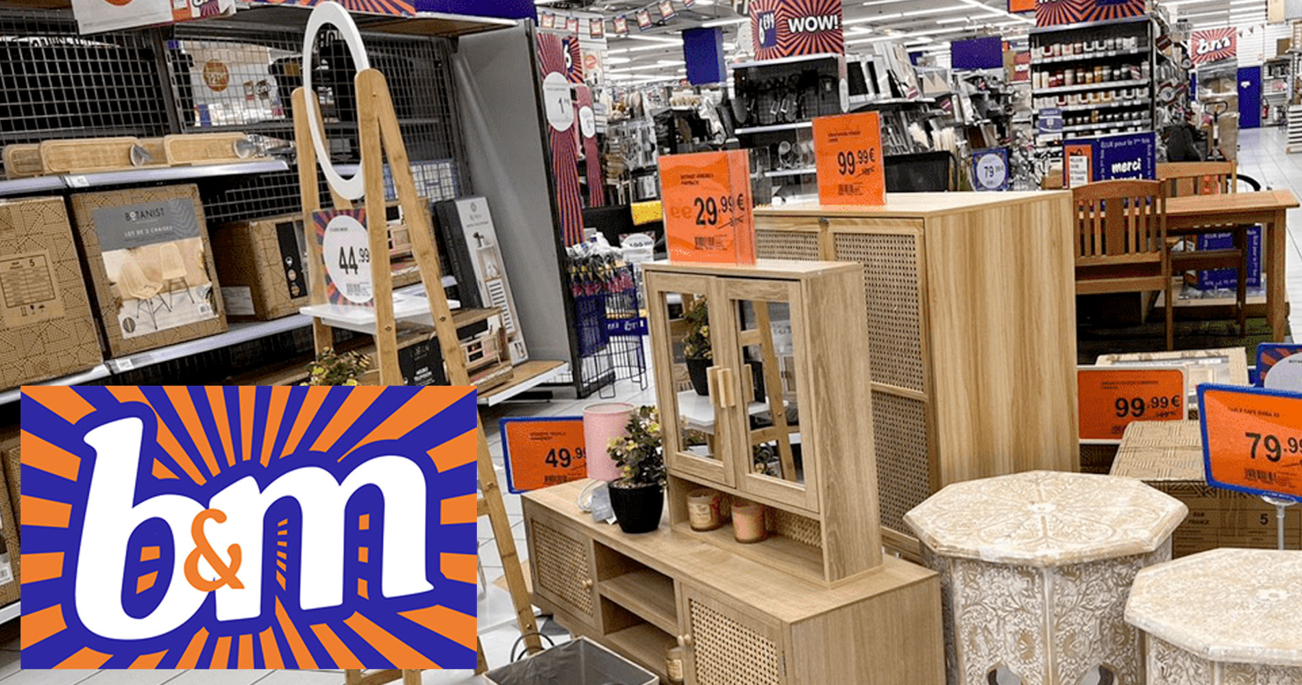 Dcouvrir les magasins B&M