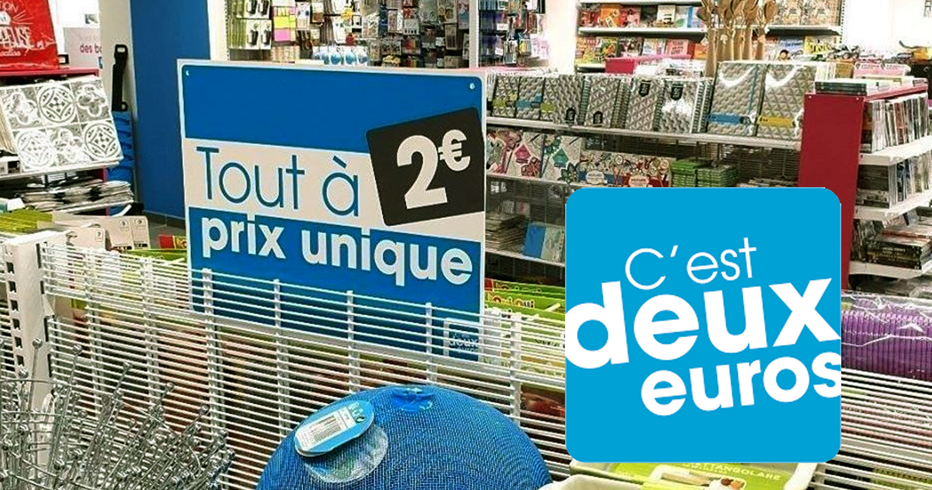 Tous les discounters alimentaire C'est Deux Euros en France