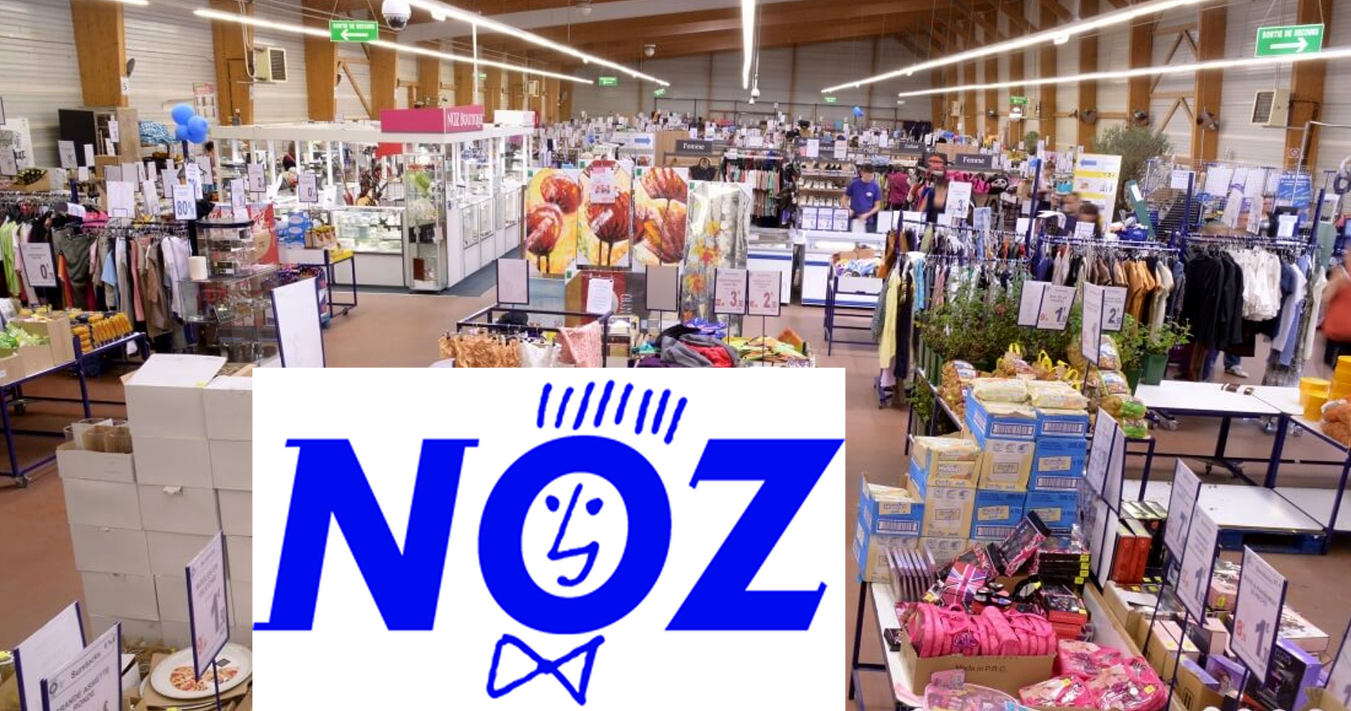 Les magasins discount et solderiess Noz pour la maison