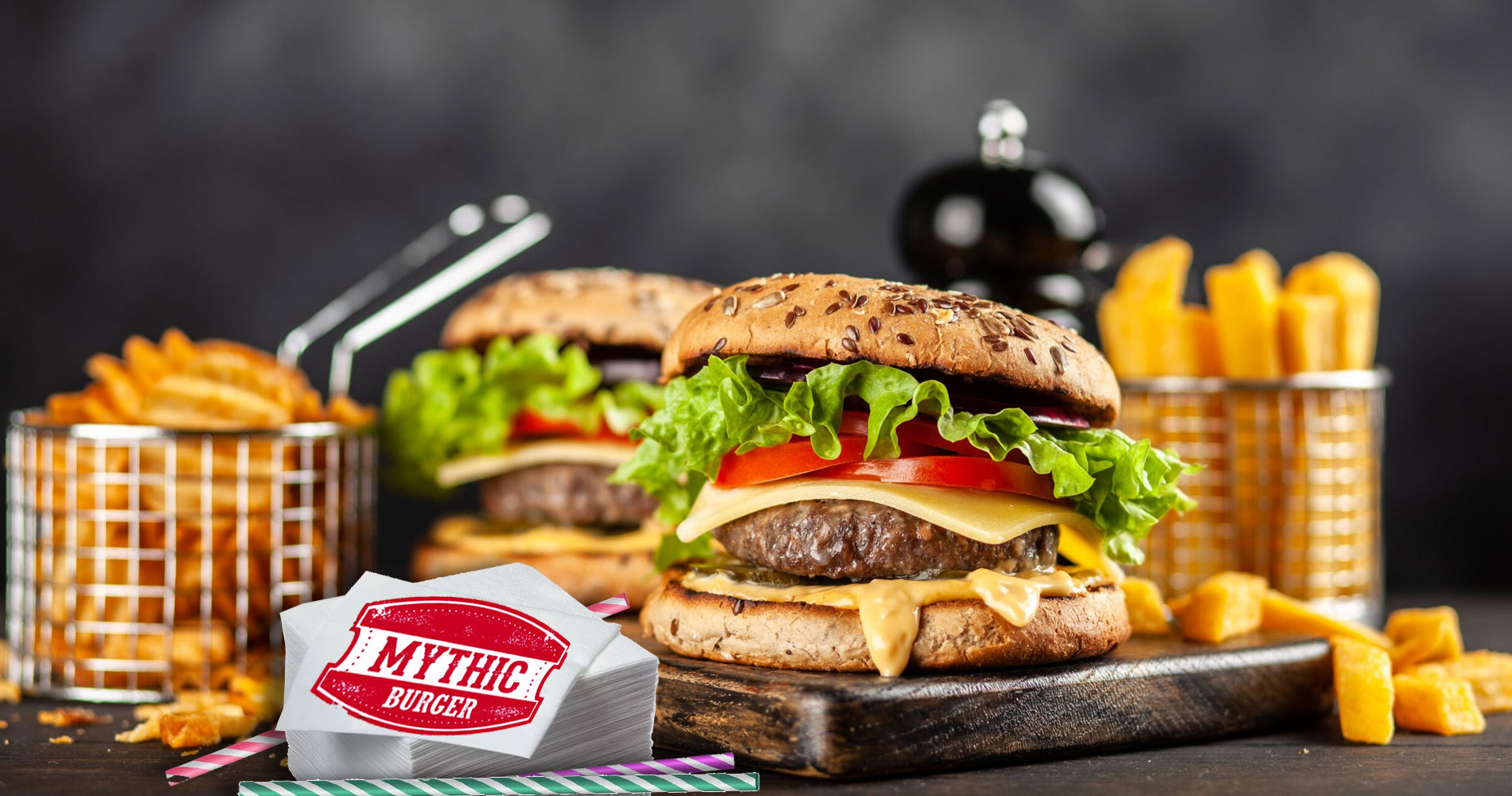 Dcouvrir le fast-food Mythic Burger