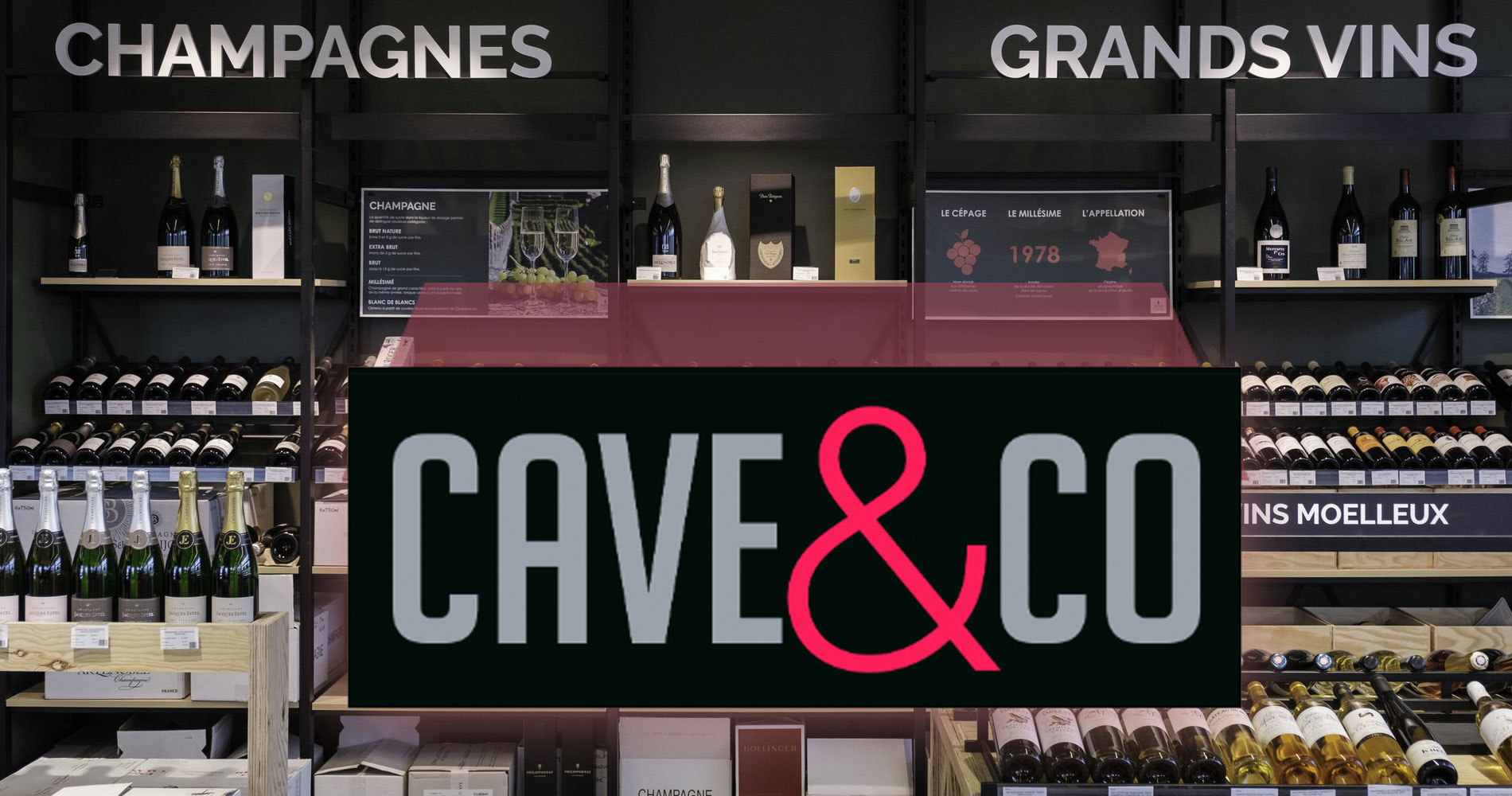 les magasins de vins et spiritueux Caves & Co