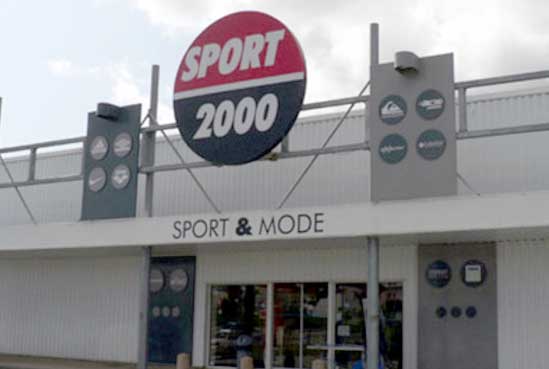 le magasin Sport 2000 à Douarnenez