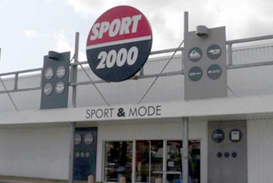 le magasin Sport 2000  Douarnenez