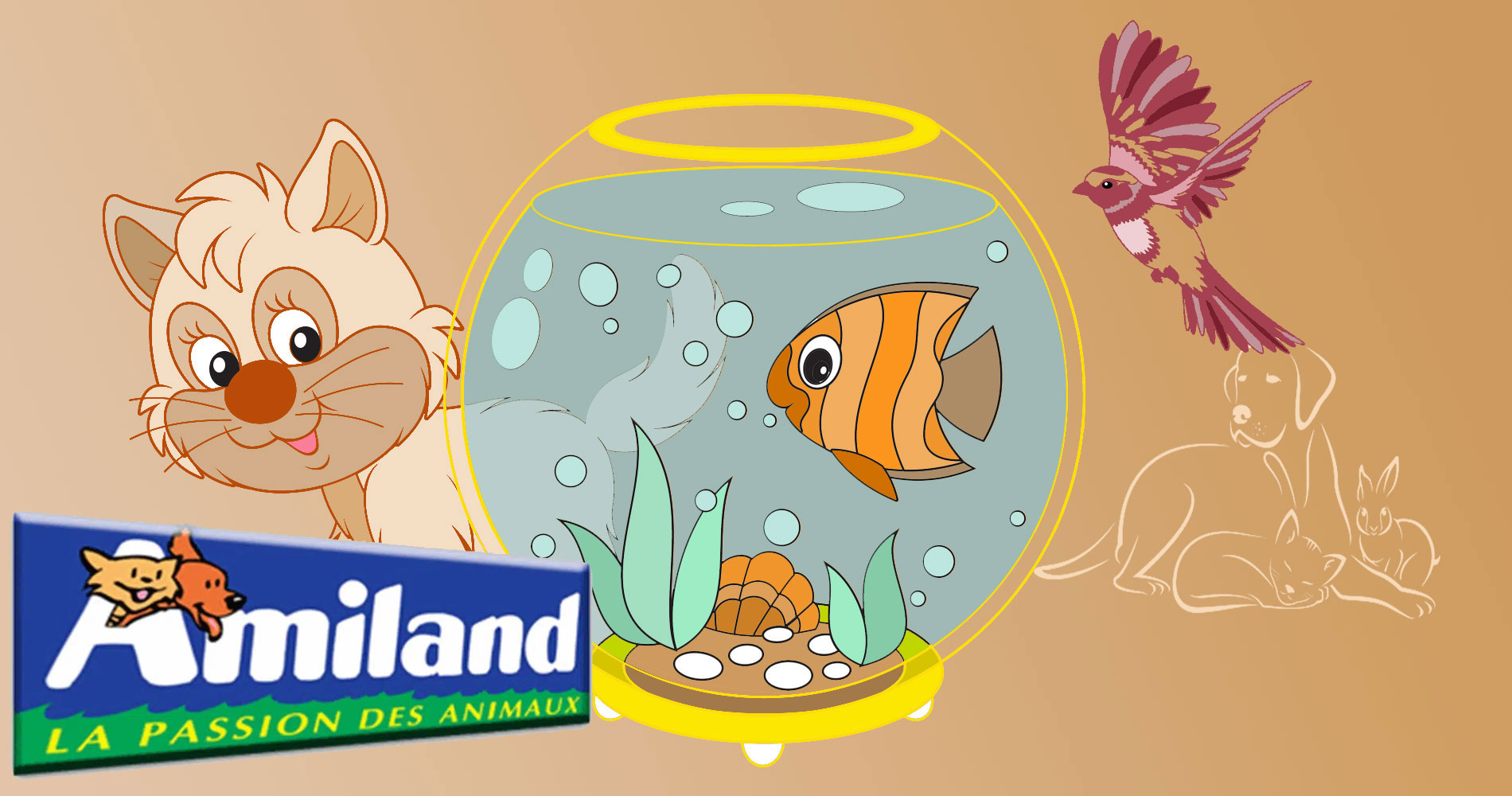 voir les animaleries Amiland