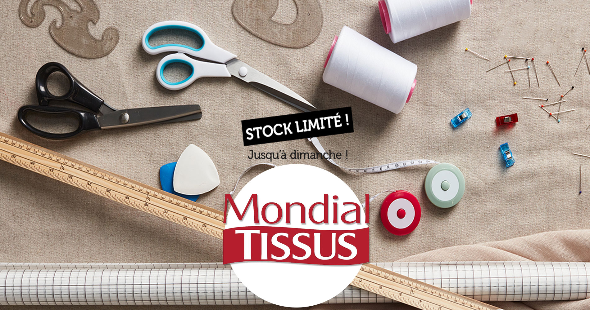 Dcouvrir les magasins Mondial Tissus