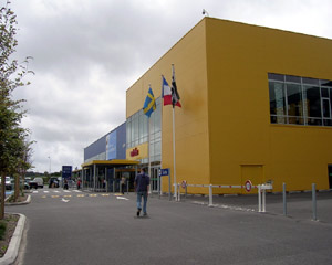 les magasins ikea de Brest guipavas