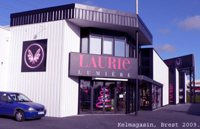 le magasin Laurie Lumire de Brest