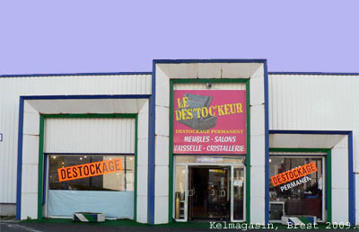 le magasin le'Des'toc'keur de Brest