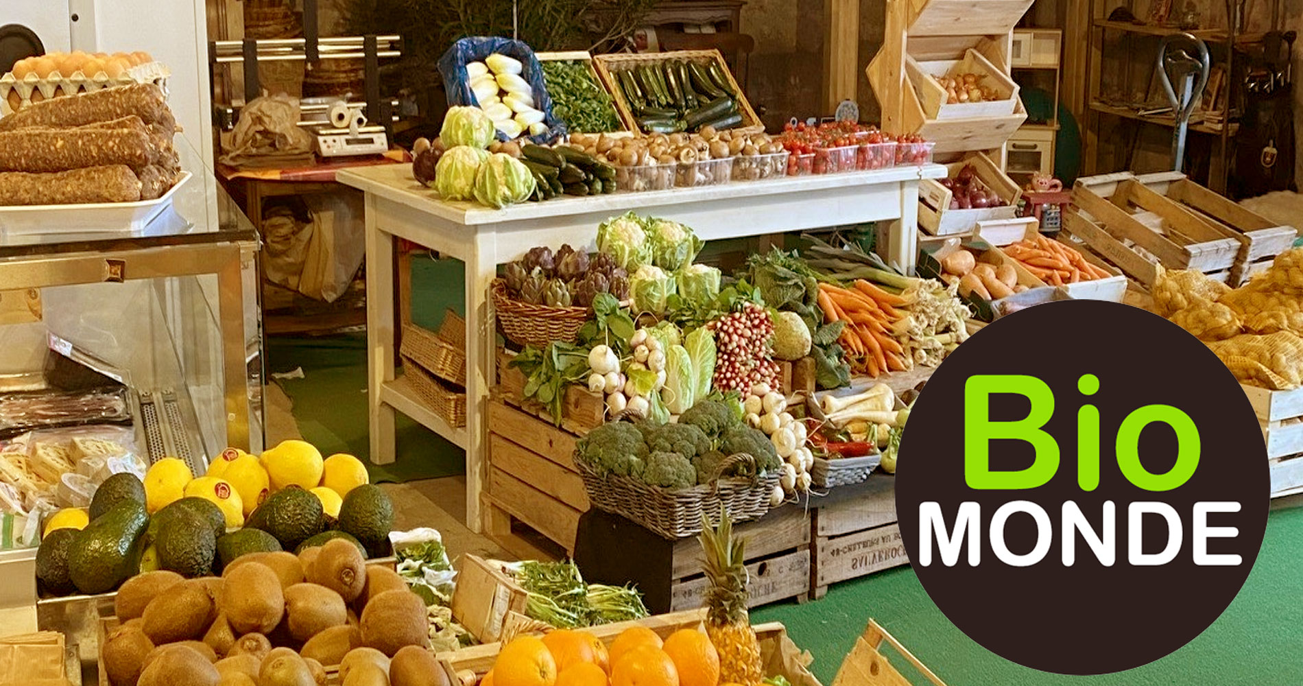 Dcouvrir le magasin de produits biologiques Biomonde