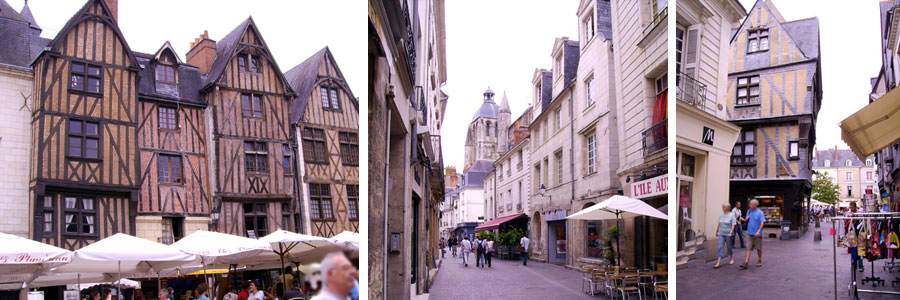 les magasins du centre ville de Tours